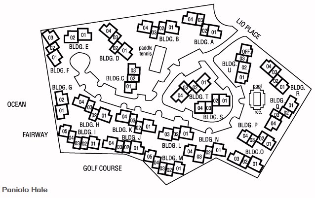 Map Layout Paniolo Hale