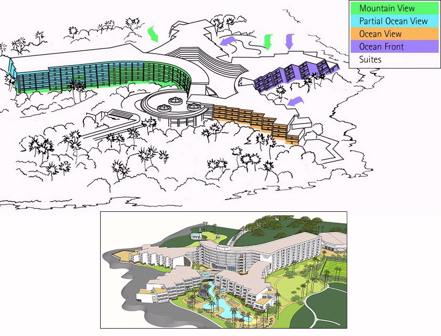 Map Layout Sheraton Kona Resort at Keauhou Bay